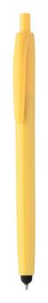 Leopard Touch Kugelschreiber mit Touchpen Gelb