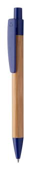 Colothic bamboo ballpoint pen, nature Nature,blue