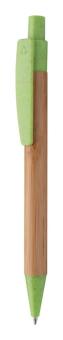 Boothic Bambus-Kugelschreiber, natur Natur,grün
