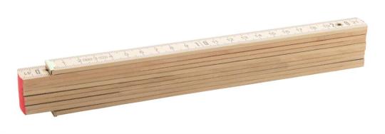 Gable folding ruler Nature