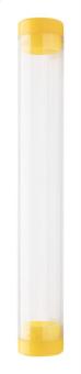 Crube Stifteetui Transparent gelb