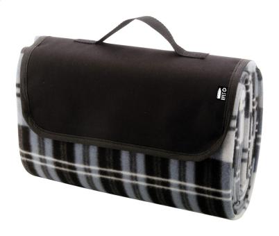 Angama RPET picnic blanket Black