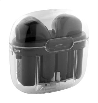 Trance RABS transparent wireless earphones Black