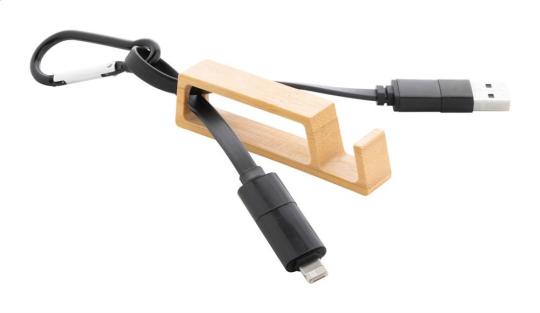 Boppy USB-Ladekabel, natur Natur,schwarz