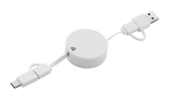 Rascop RABS USB-Ladekabel Weiß