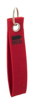 Refek RPET-Schlüsselanhänger Rot