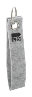 Refek RPET-Schlüsselanhänger Grau