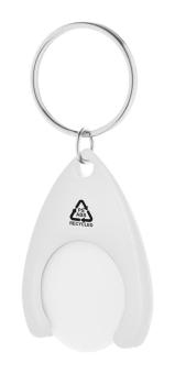 Neppy RABS trolley coin keyring White