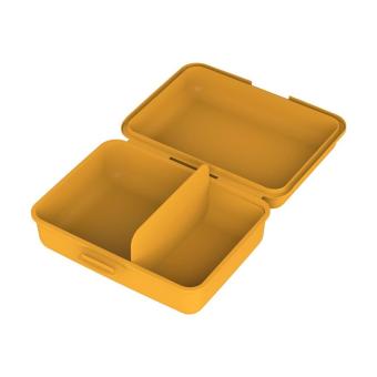 Vorratsdose "School-Box" groß, mit Trennschale Milchig-transparent