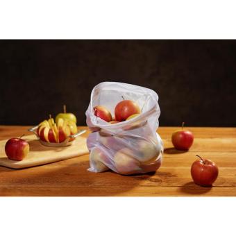 Fruit and vegetable bag "ECOCARE", medium White