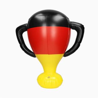 Aufblasbarer Pokal "Deutschland" Deutschland Farben