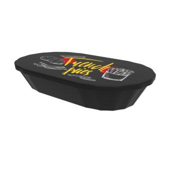Snackschale "ToGo", mit Deckel Braun