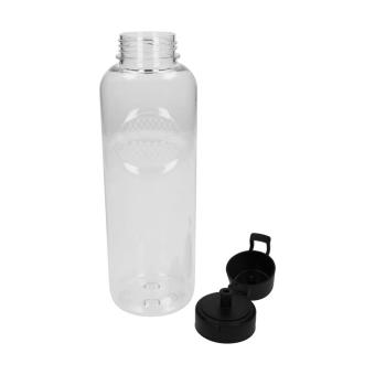 Drink bottle Carve "School" clear-transparent 1.0 l Transparent blue