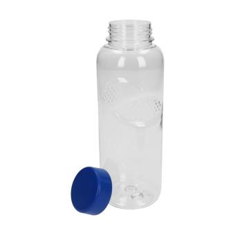 Drink bottle Carve "Refresh" clear-transparent, 0.7 l Transparent blue
