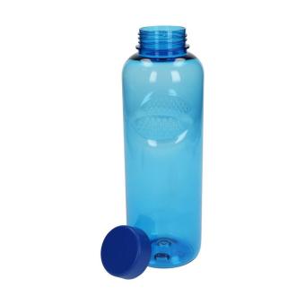 Drink bottle Carve "Refresh" clear-transparent, 1.0 l Transparent blue