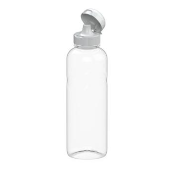 Drink bottle Carve "Sports" clear-transparent 1.0 l Transparent blue