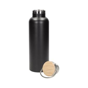 Vakuum Flasche "Cascada" 0,7 l Schwarz