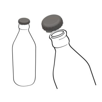Bottle cap "Kronkorken" Yellow