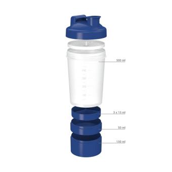 Shaker "Protein", Pro 2+, 0,40 l Transparent
