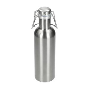 Trinkflasche "Denali", 0,8 l Silber