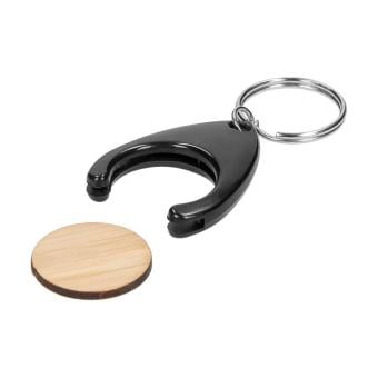 Chip-Schlüsselanhänger "Basic" Schwarz