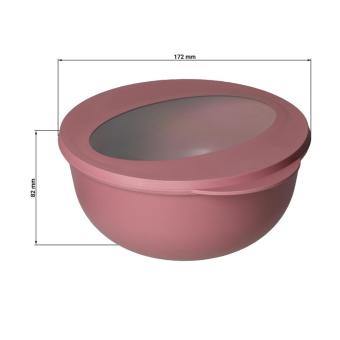 Food-Bowl "ToGo", Deluxe, 1,0 l Braun