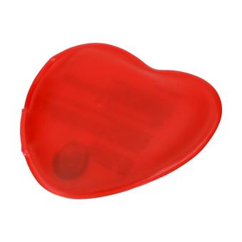 Gel heating pad "Heart", small Red