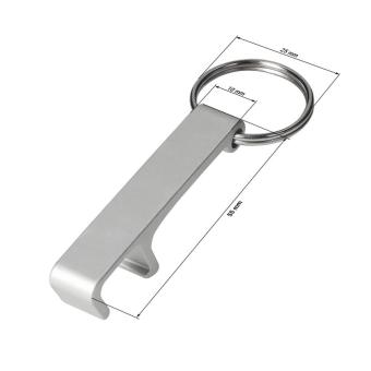 Schlüsselanhänger "Smartopener" Silber