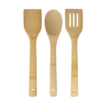 Kochbesteck "Yanoda", 3er Set Natur