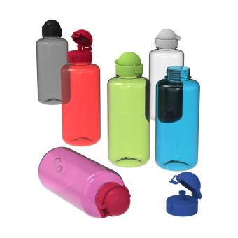 Drinking bottle "Junior, 1 l Transparent blue