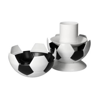 Snack Bowl "Football" White