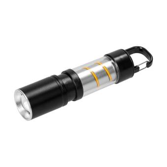 Taschenlampe "Lumi", 13 cm Schwarz
