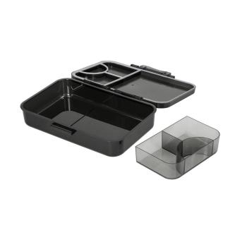 Vorratsdose "Triva" Transparent schwarz