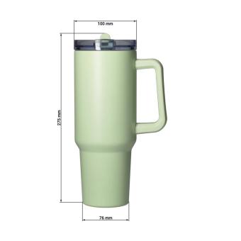Vacuum cup "Tampa" 1.2 l Black