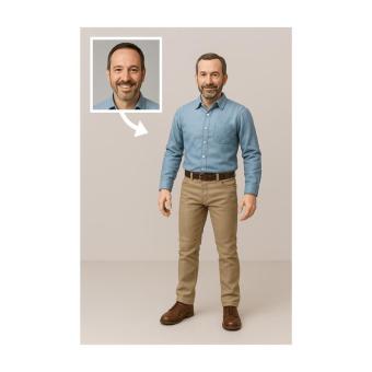 Personalisierbare 3D-Figur - Serienfertigung ab 100 Stück Mehrfarbig