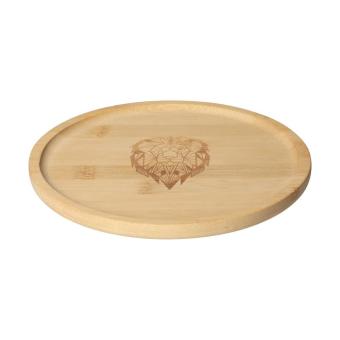 Bamboo plate "Zuma", small Nature