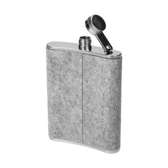 Hip flask ‘Feltic’ Convoy grey