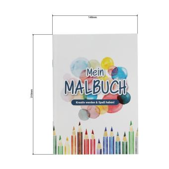 Kindermalbuch,DIN A6 Mehrfarbig
