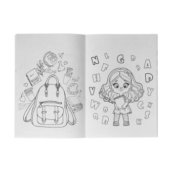 Children's colouring book, DIN A5 Multicolor