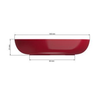 Spielgeldschälchen Milchig-transparent