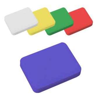Radiergummi "Rechteck" Blau