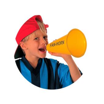Megaphone "Fan Horn" American red