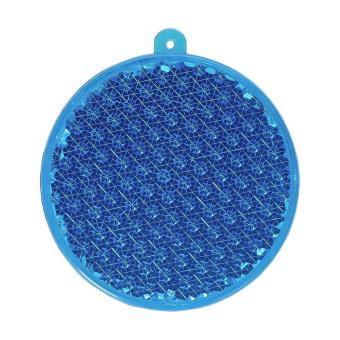 Reflector "Round" Transparent red