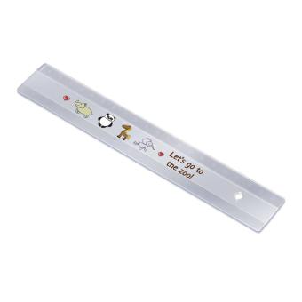 Ruler "20 cm" White