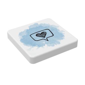 Magnet "Quadrat" Weiß