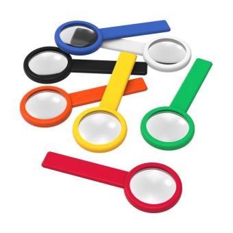 Magnifying glass with handle "Handle 5 x" Aztec blue