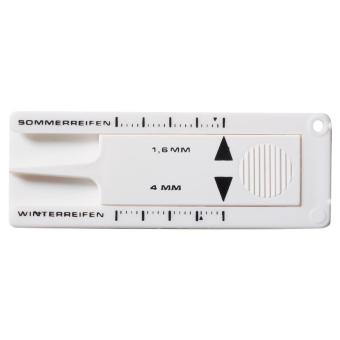 Key fob "Tyre tread measuring device" 