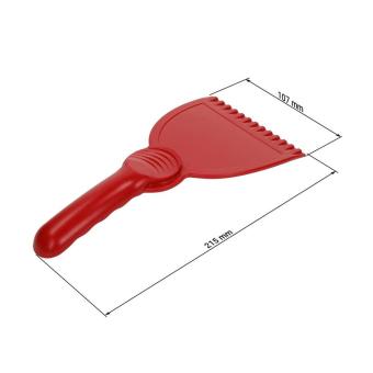 Ice scraper "Ice witch" American red