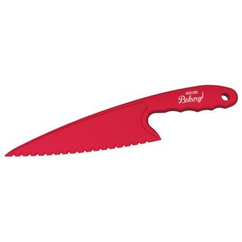 Plastic knife "Bakery" Berry/maroon