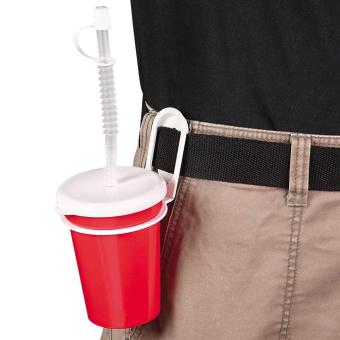 Trinkbecher "Take Away" 0,3 l Amerika rot
